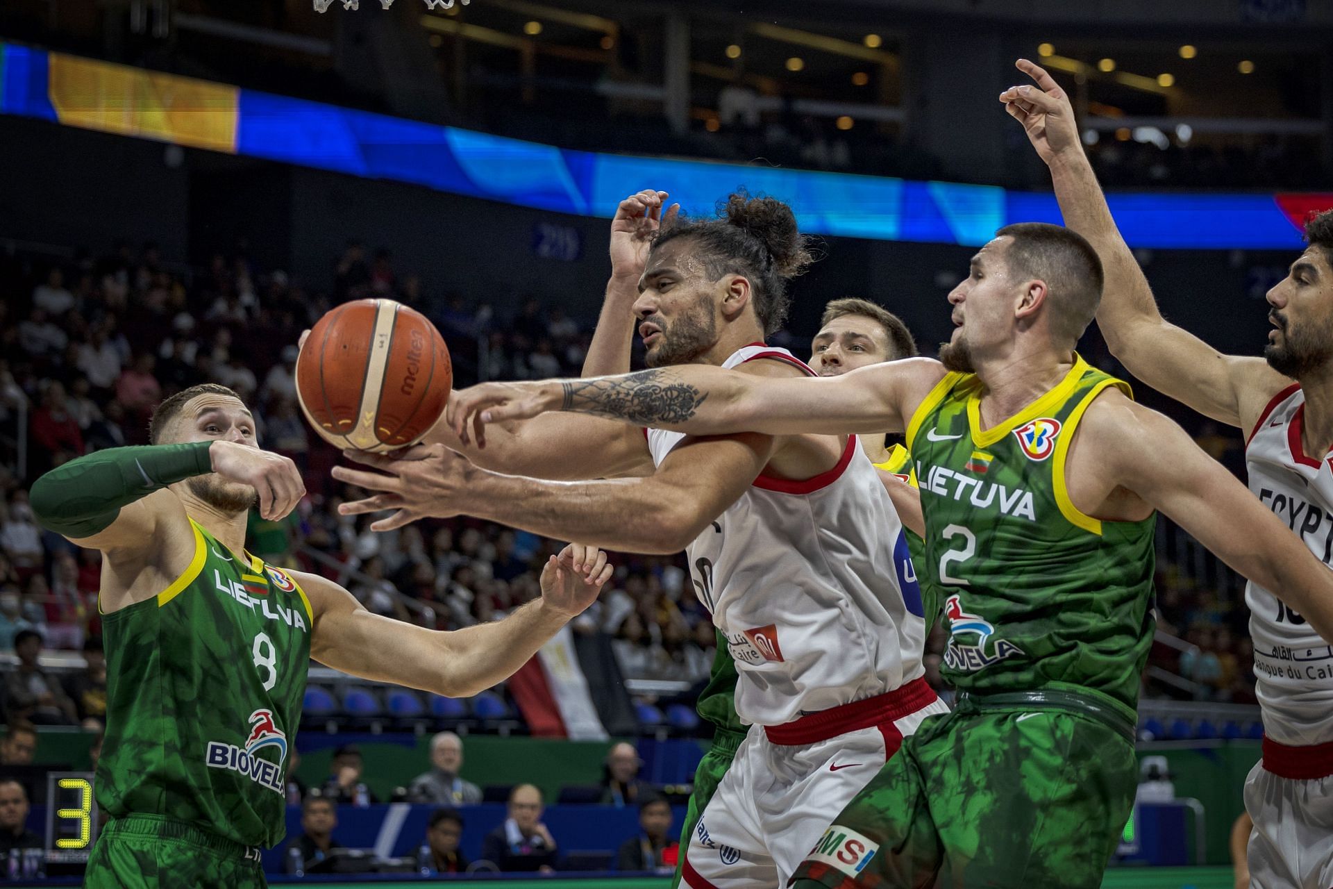 Egypt v Lithuania: Group D - FIBA World Cup