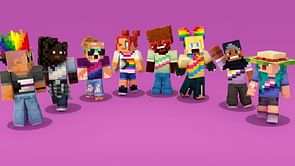 Minecraft announces over 40 free creator items in support of LGBTQIA+ communities