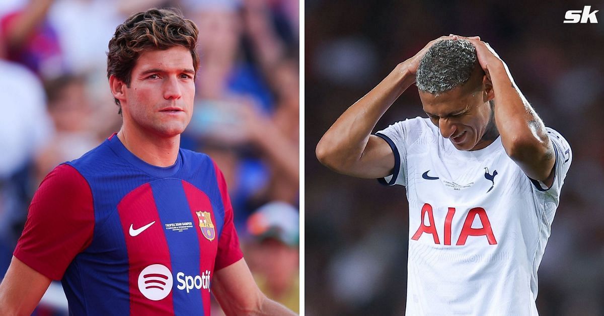 Former Chelsea left-back and current Barcelona star Marcos Alonso takes a potshot at Spurs after 4-2 win.