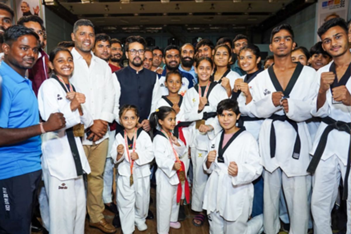 Union Minister of Youth Affairs and Sports, Anurag Singh Thakur during the launch (Image: Ministry of Youth Affairs and Sports)