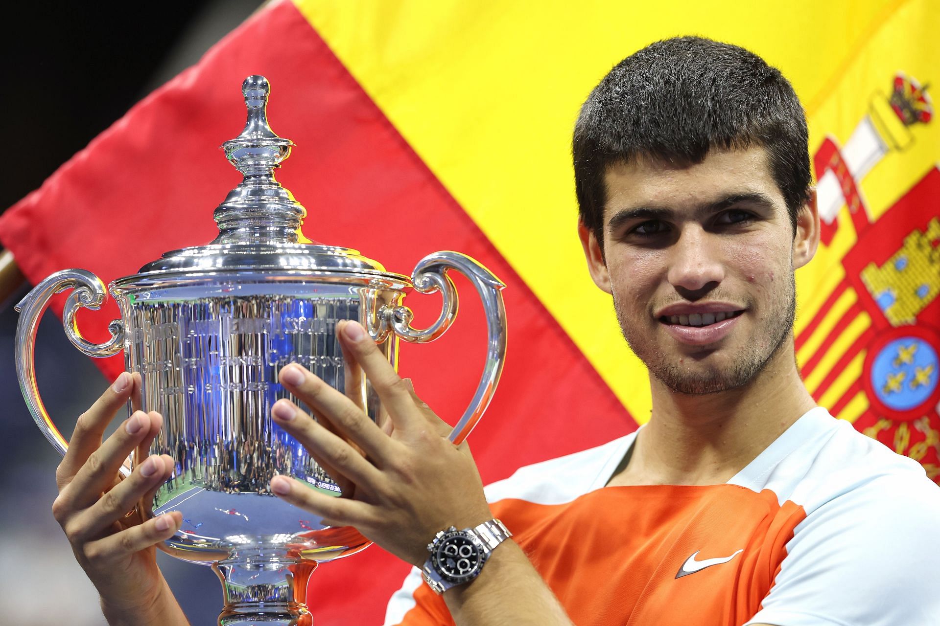 Carlos Alcaraz won the 2022 US Open.