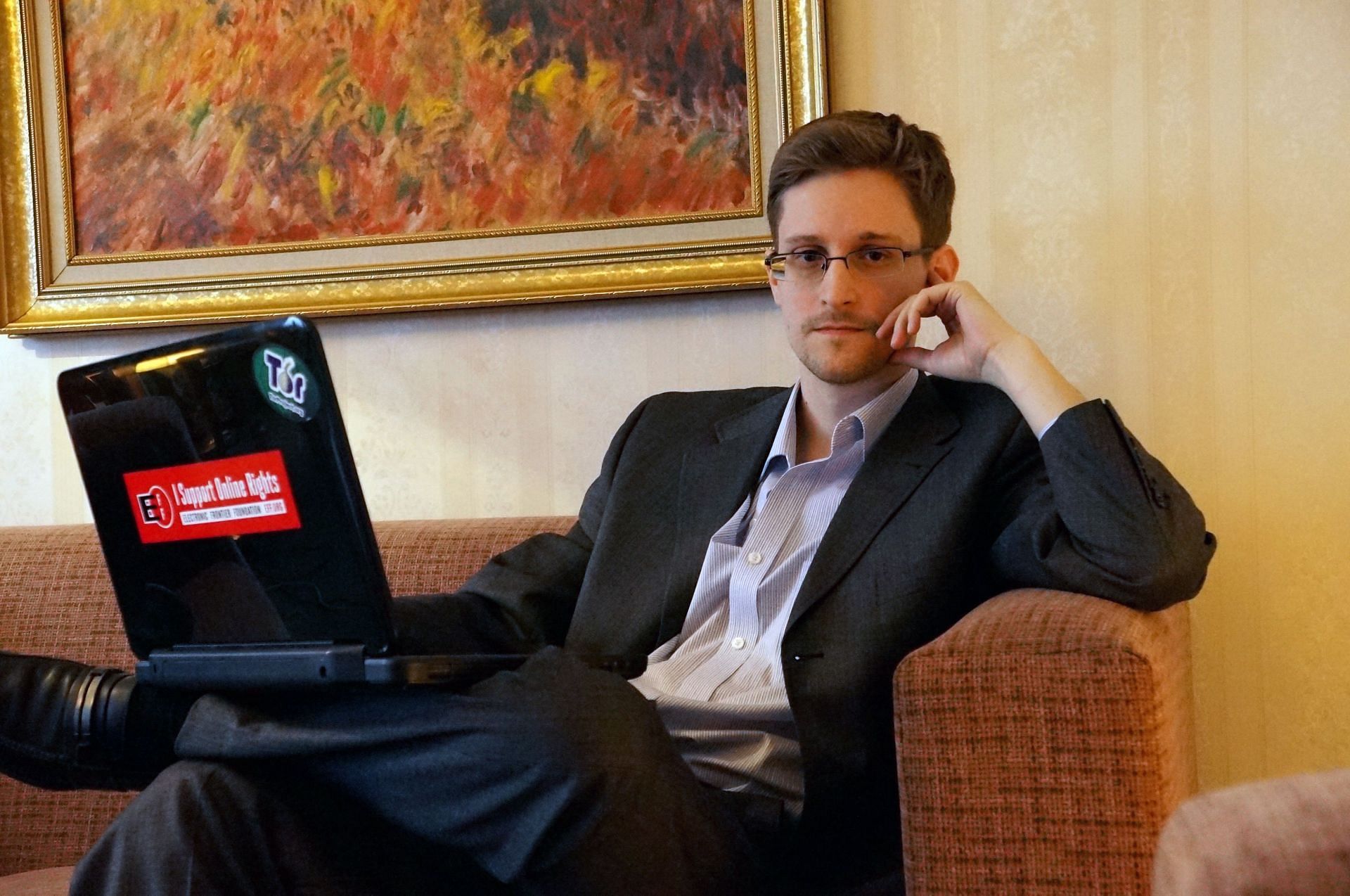 Edward Snowden (Image via Getty)