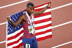 “My goal this year is probably just to get gold, get on the podium" - Erriyon Knighton aims at winning in Budapest