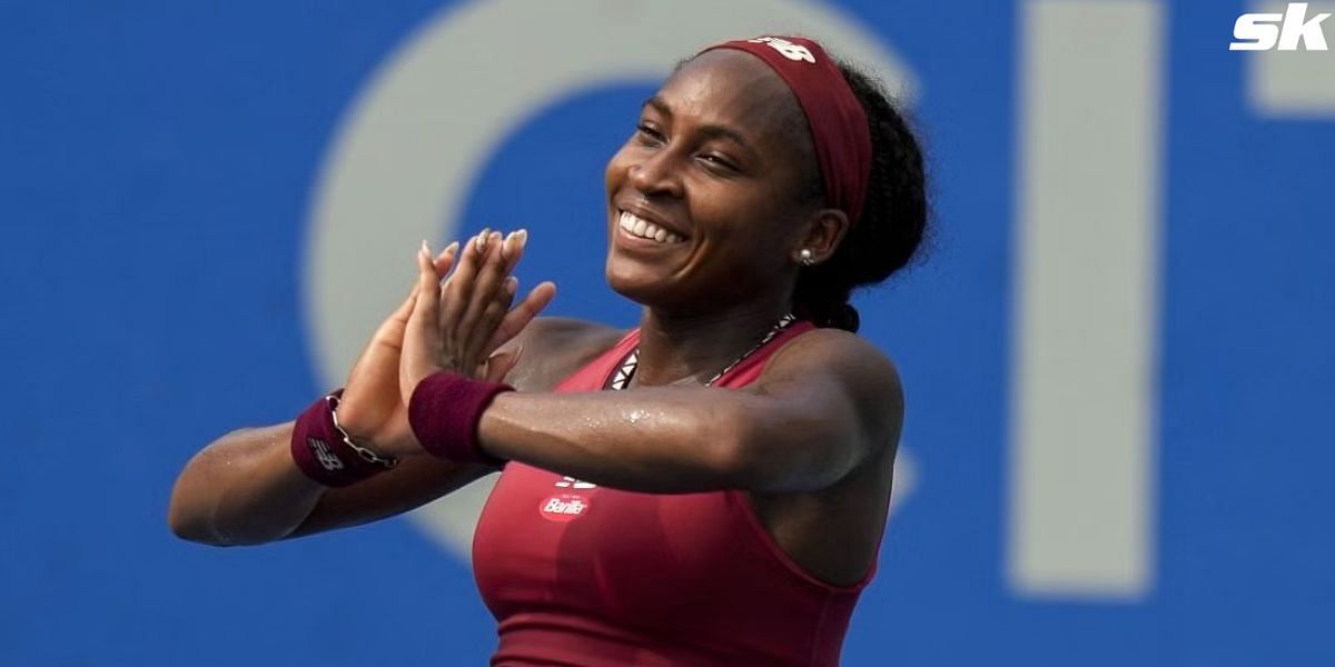 Coco Gauff jokes about working with former Andre Agassi coach Brad Gilbert