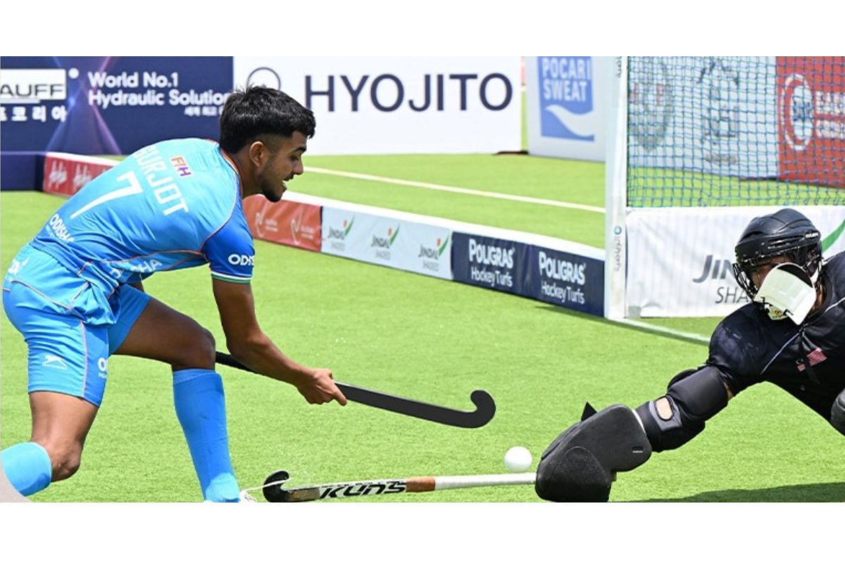 India will be in action against Japan later today (Image: Hockey India)