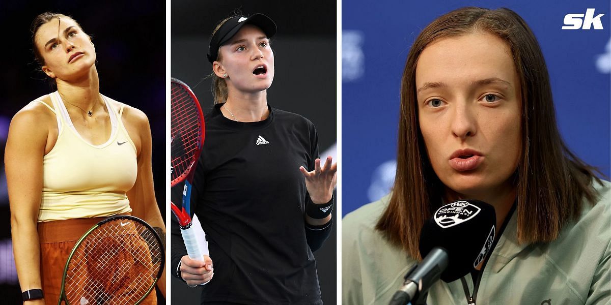 Aryna Sabalenka; Elena Rybakina; Iga Swiatek