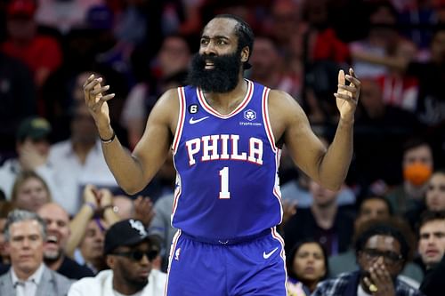 James Harden of the Philadelphia 76ers