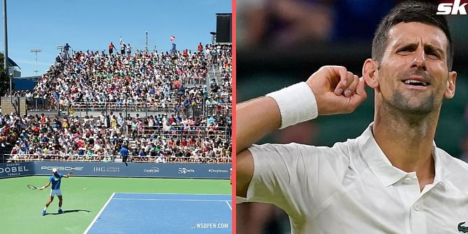 "The media would have you believe the public doesn't like Novak Djokovic" - Mammoth fan support in Cincinnati for returning Serb leaves fans delighted