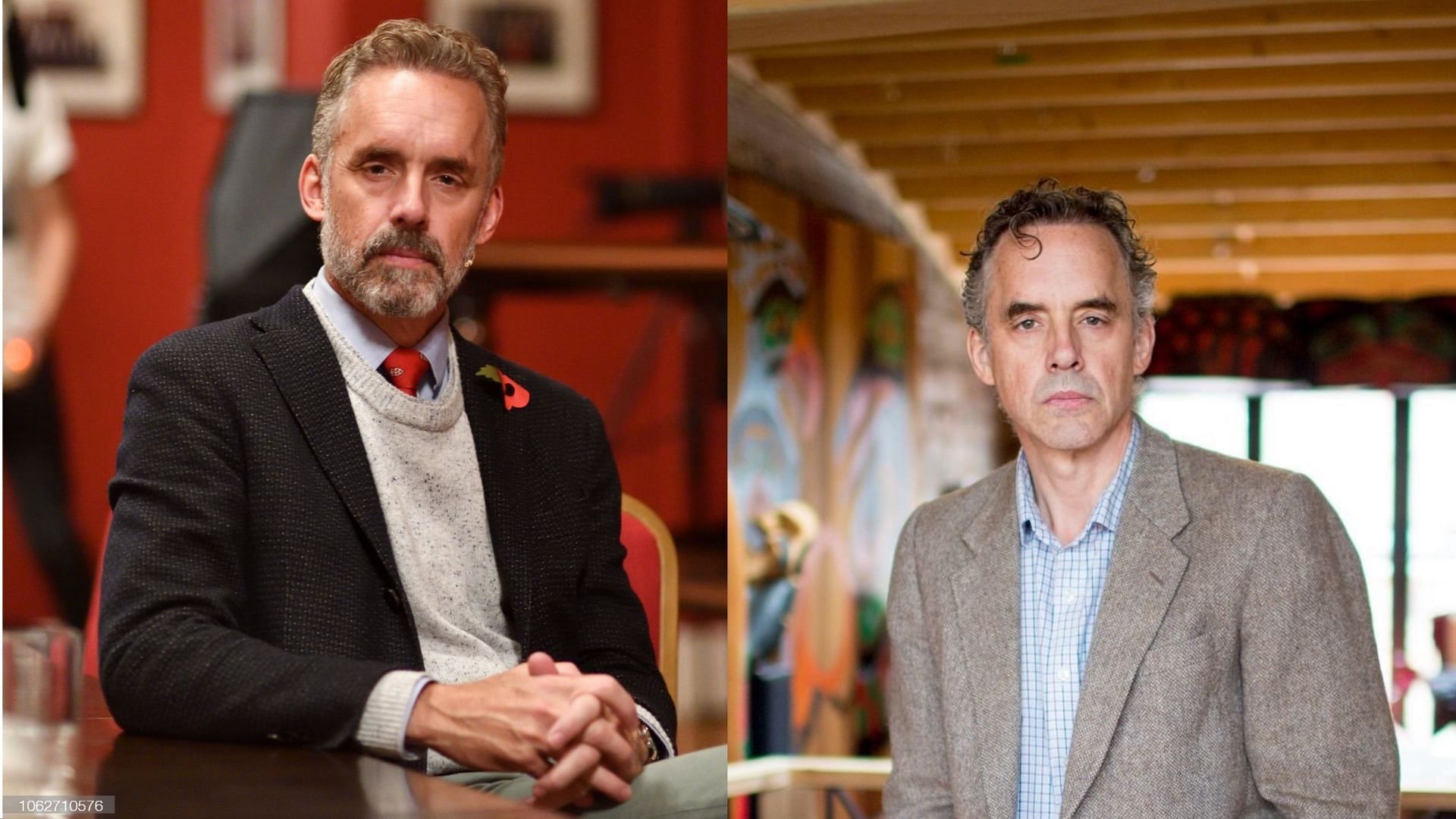 Jordan Peterson needs to uphold social media training as court rules against him. (Images via Getty Images)