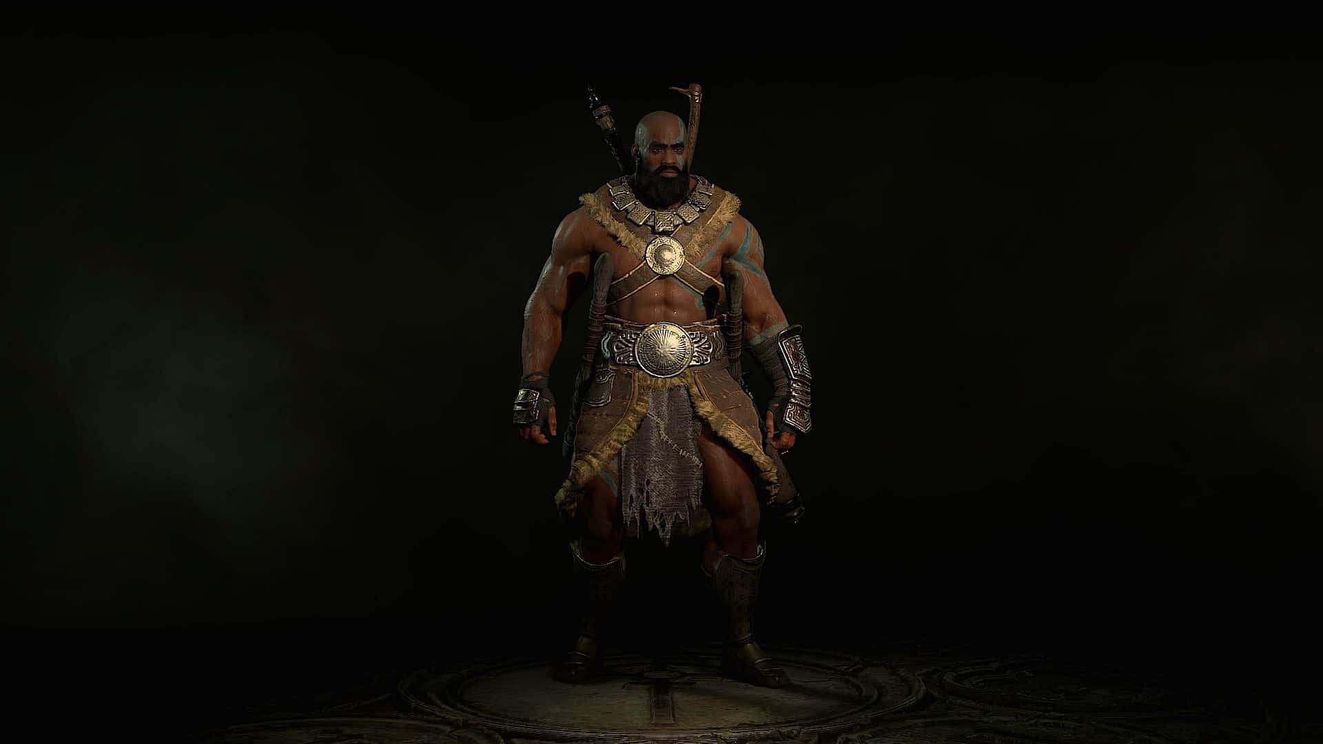 Diablo 4 Barbarian.