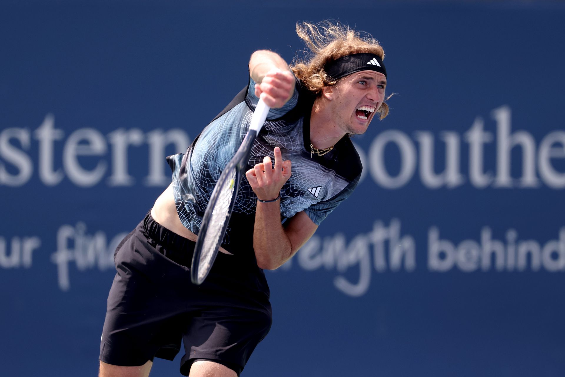 Alexander Zverev at the 2023 Western &amp; Southern Open