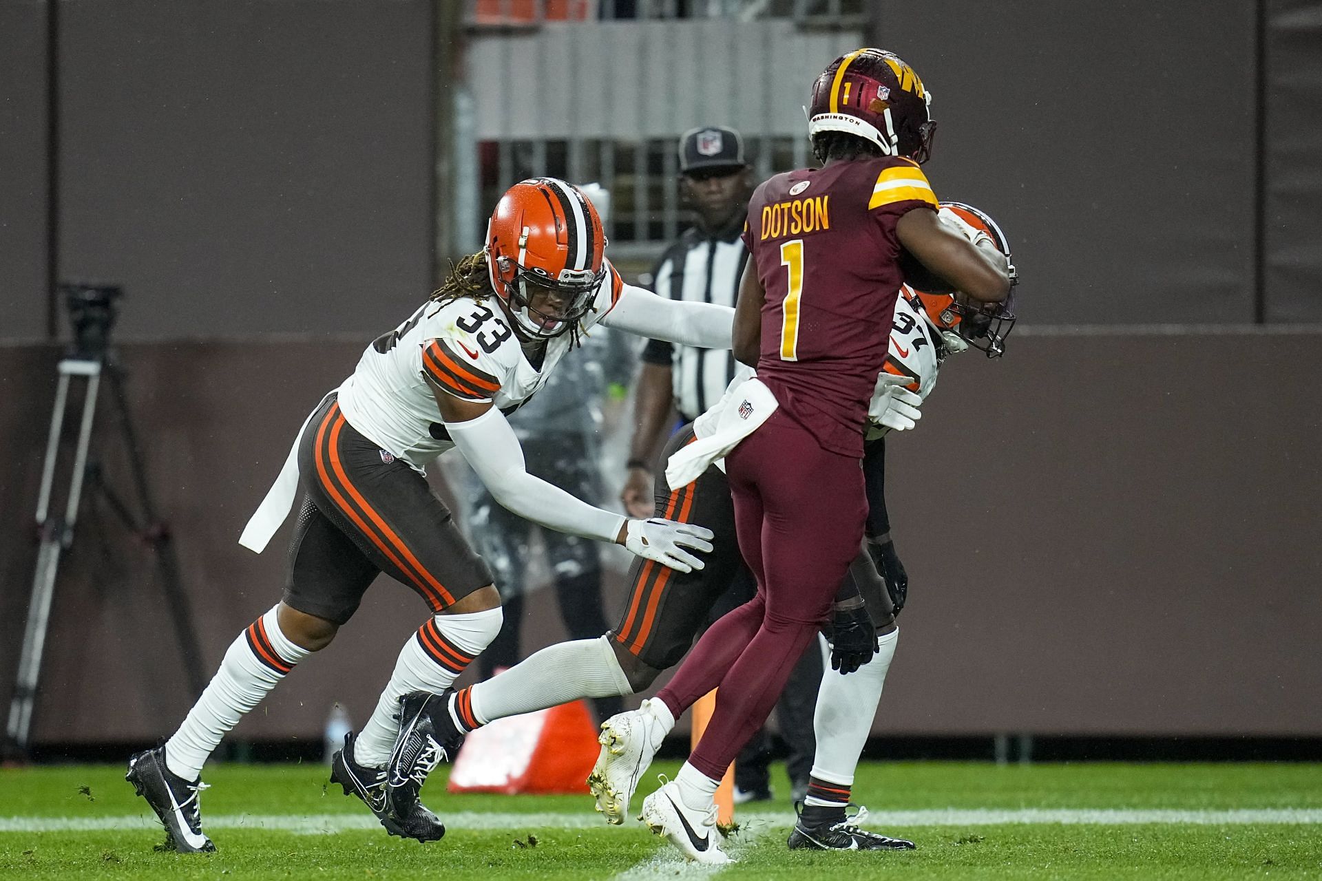 Washington Commanders receiver Jahan Dotson NFL breakout star