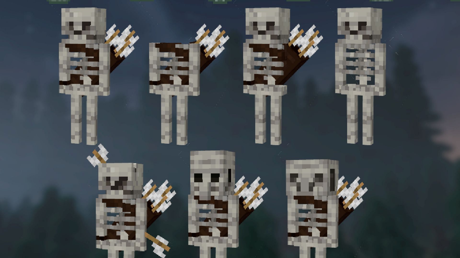 Mobs Refreshed drastically changes the overall mob textures and animations in Minecraft (Image via CurseForge)