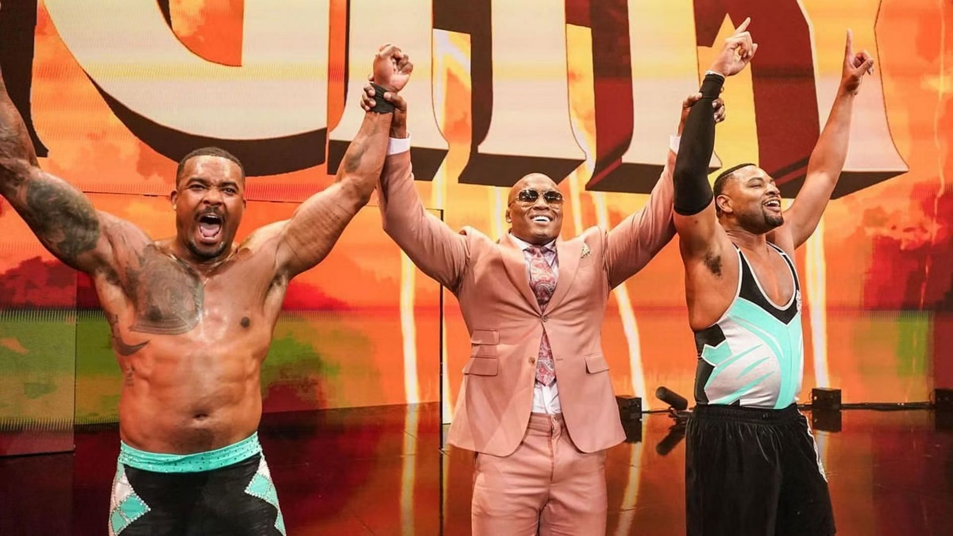 Bobby Lashley and The Street Profits formed a new faction on WWE SmackDown