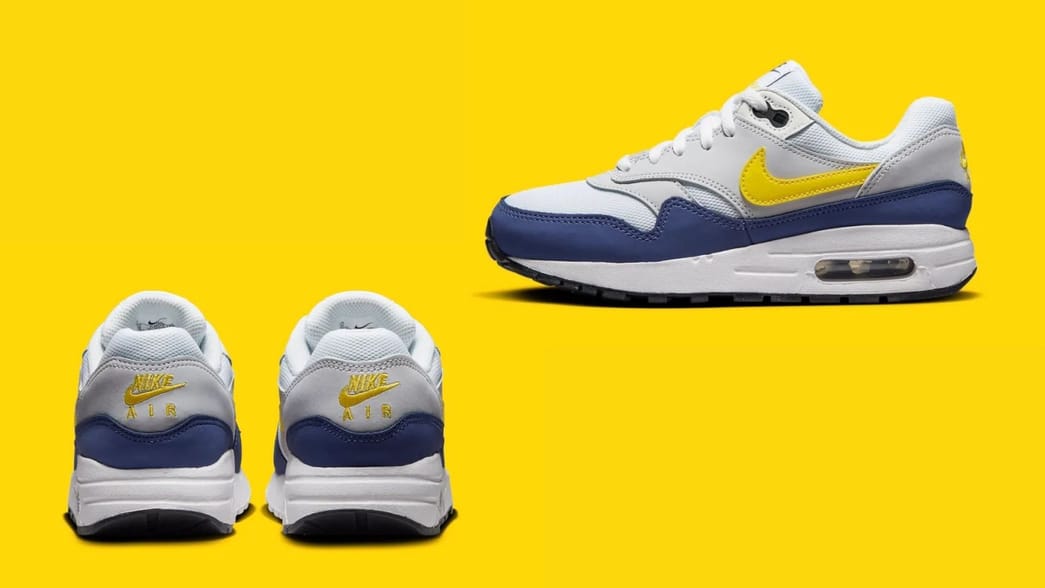yellow blue white air max