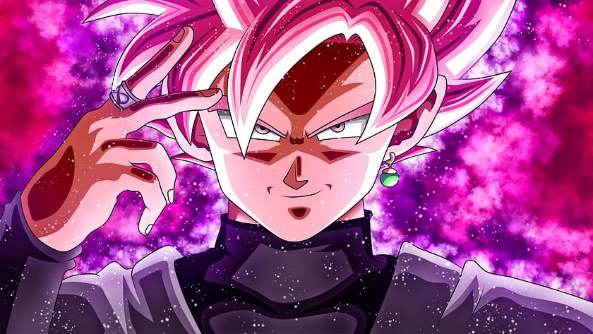Goku Black Super Saiyan Rose  Dragon ball super goku, Anime