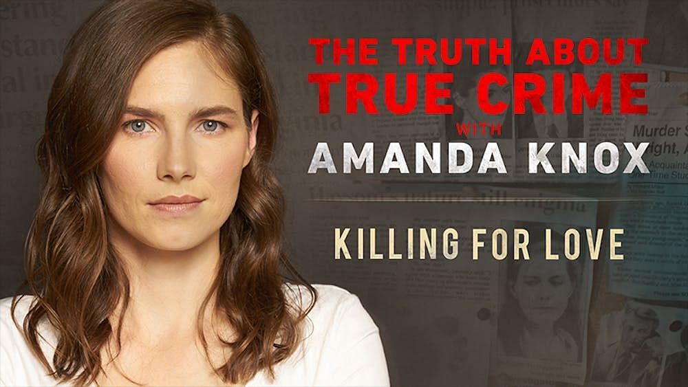 A poster for The Truth About True Crime By Amanda Knox (Image Via Sundance Now)