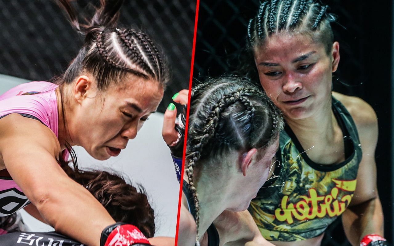 Ham Seo Hee (left) and Stamp Fairtex (right) | Image credit: ONE Championship