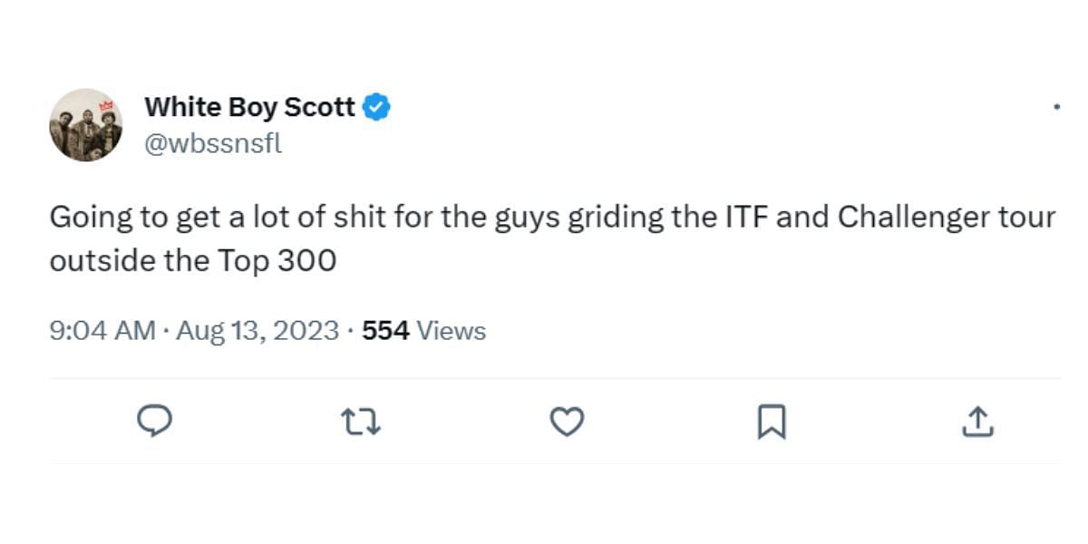 White Boy Scott on Twitter.