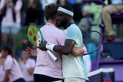 Stan Wawrinka and Frances Tiafoe