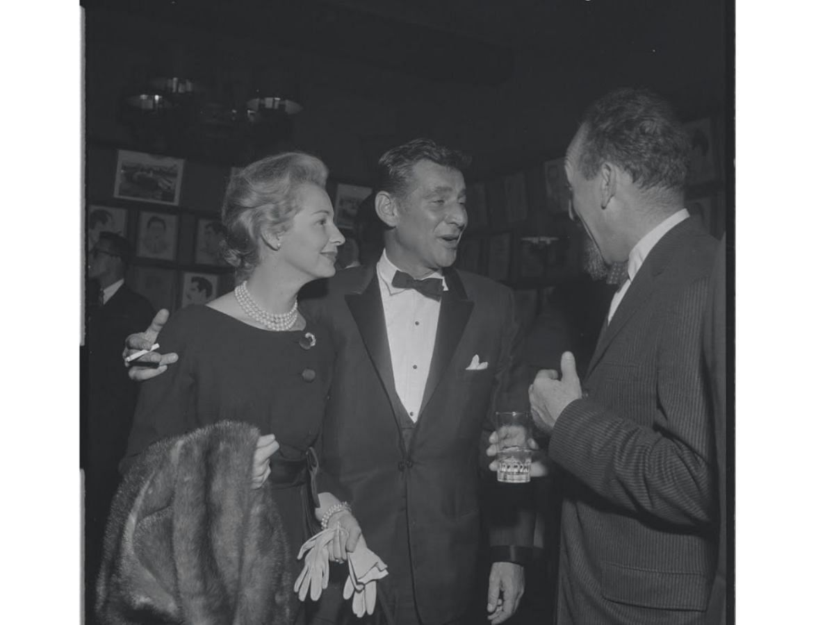 A still of Felicia Montealegre Bernstein and Leonard Bernstein (Image Via The New York Public Library for the Performing Arts)