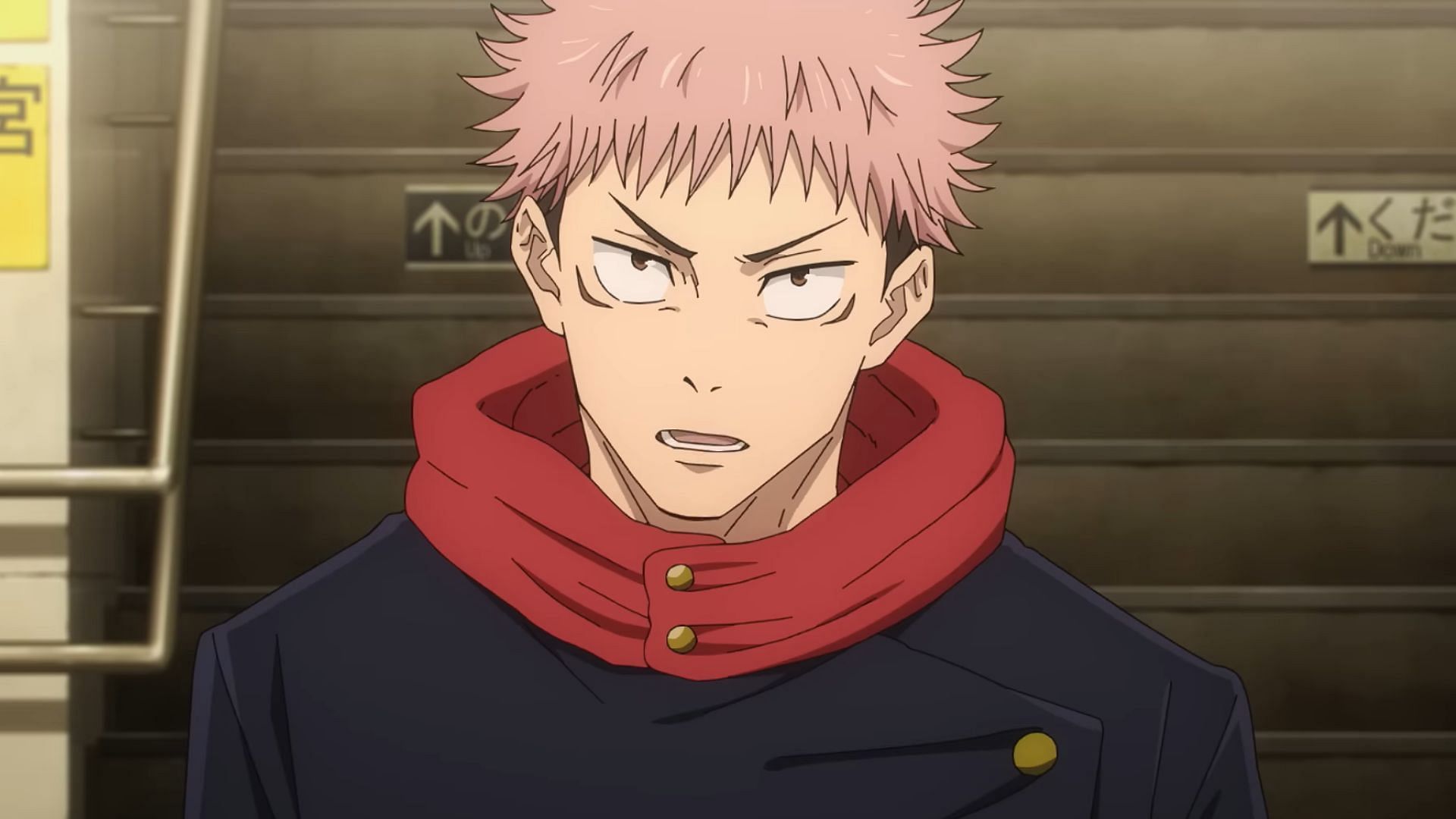 Itadori Yuji as seen in Jujutsu Kaisen season 2 (Image via MAPPA)