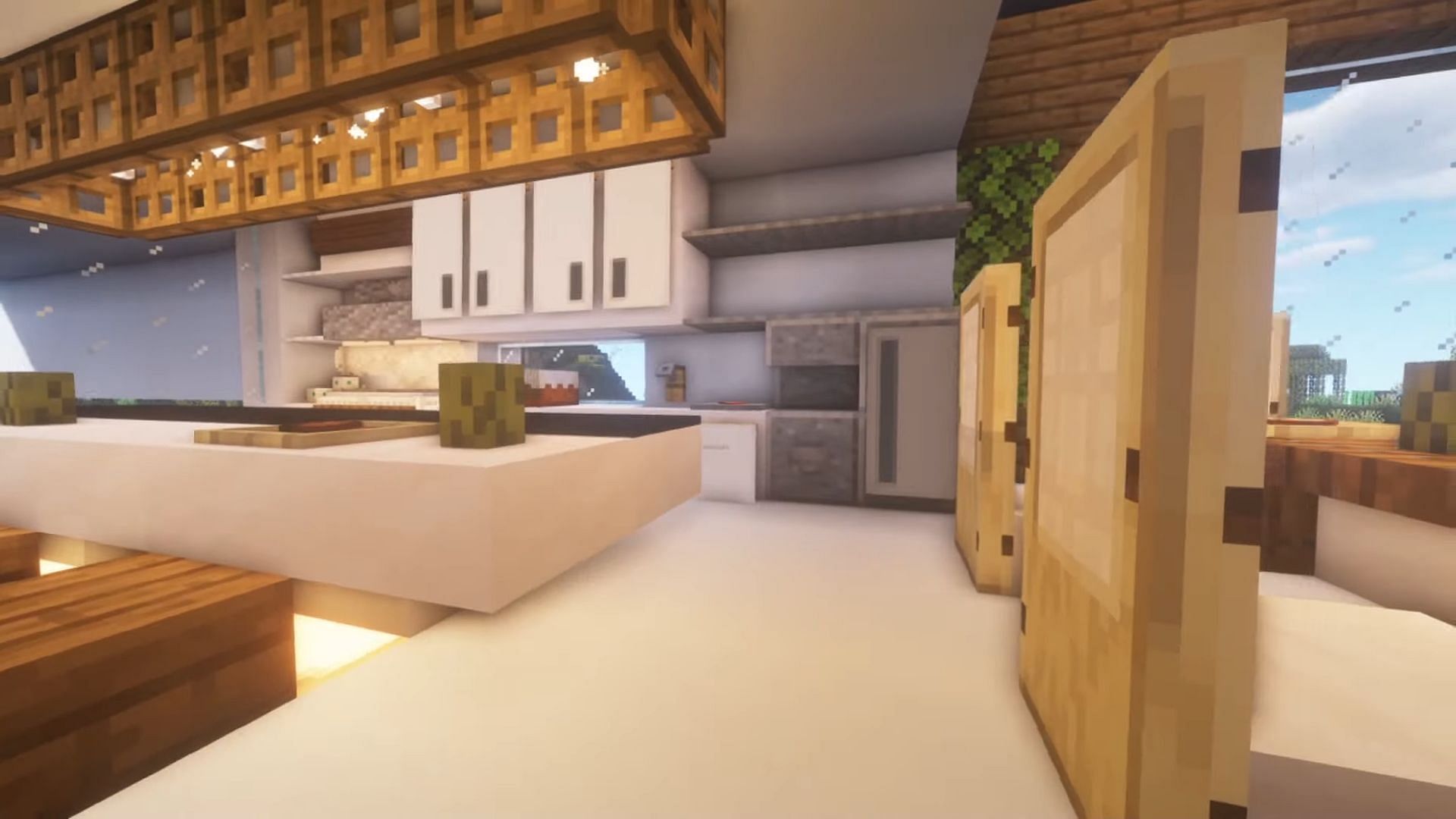 Modern kitchen design (Image via YT/6tenstudio)