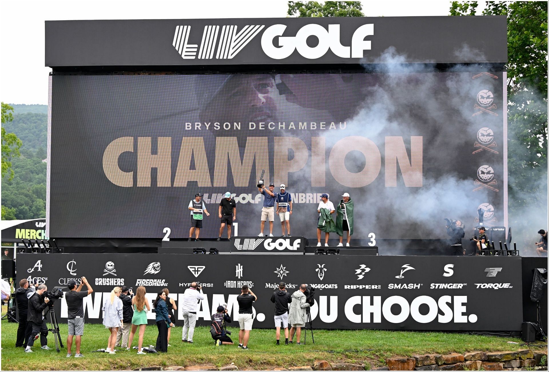 LIV Golf Greenbrier (via Getty Images)