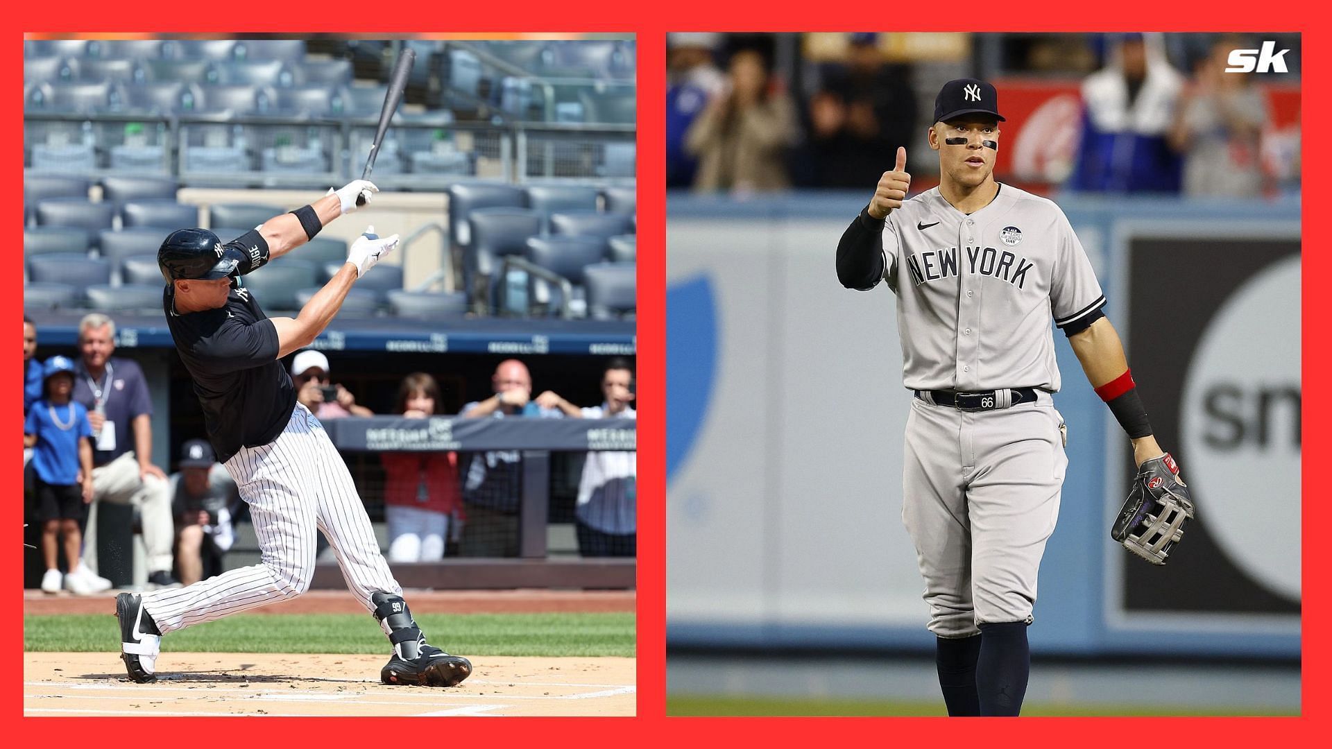 Yankees' Aaron Judge reacts to blatant Astros trolling
