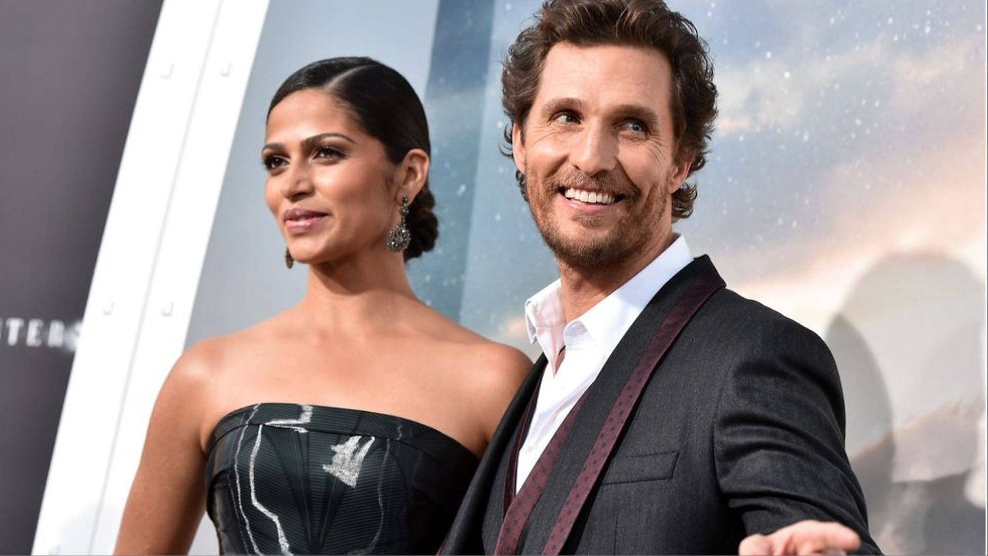 Camila Alves and Matthew McConaughey. (Photo via Getty Images)