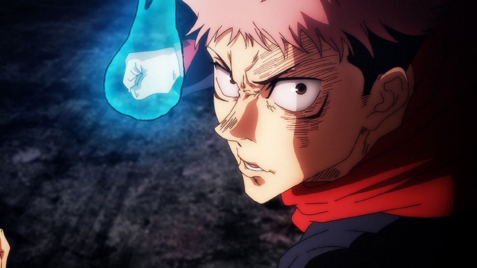 Yuji Itadori in the first season of the Jujutsu Kaisen anime (Image via MAPPA).