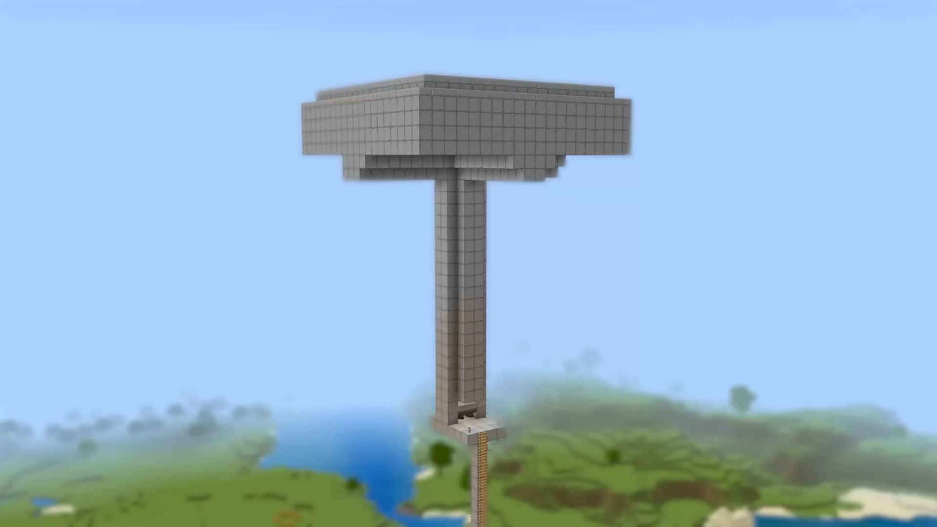 Mob towers have changed with mob spawning mechanics in recent Minecraft updates (Image via OinkOink/YouTube)