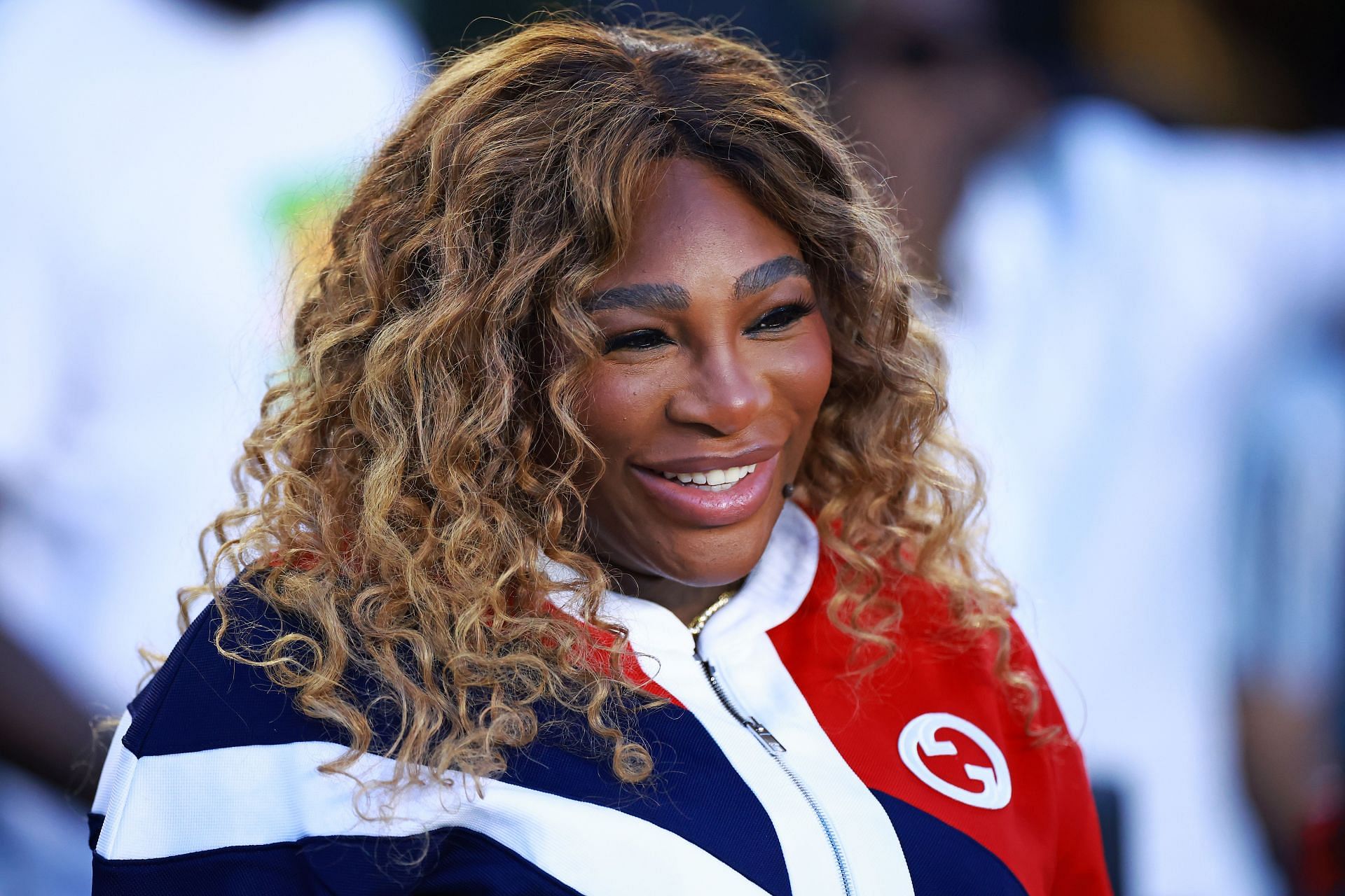 Serena Williams during an MLS match between Inter Miami and Cruz Azul in 2023