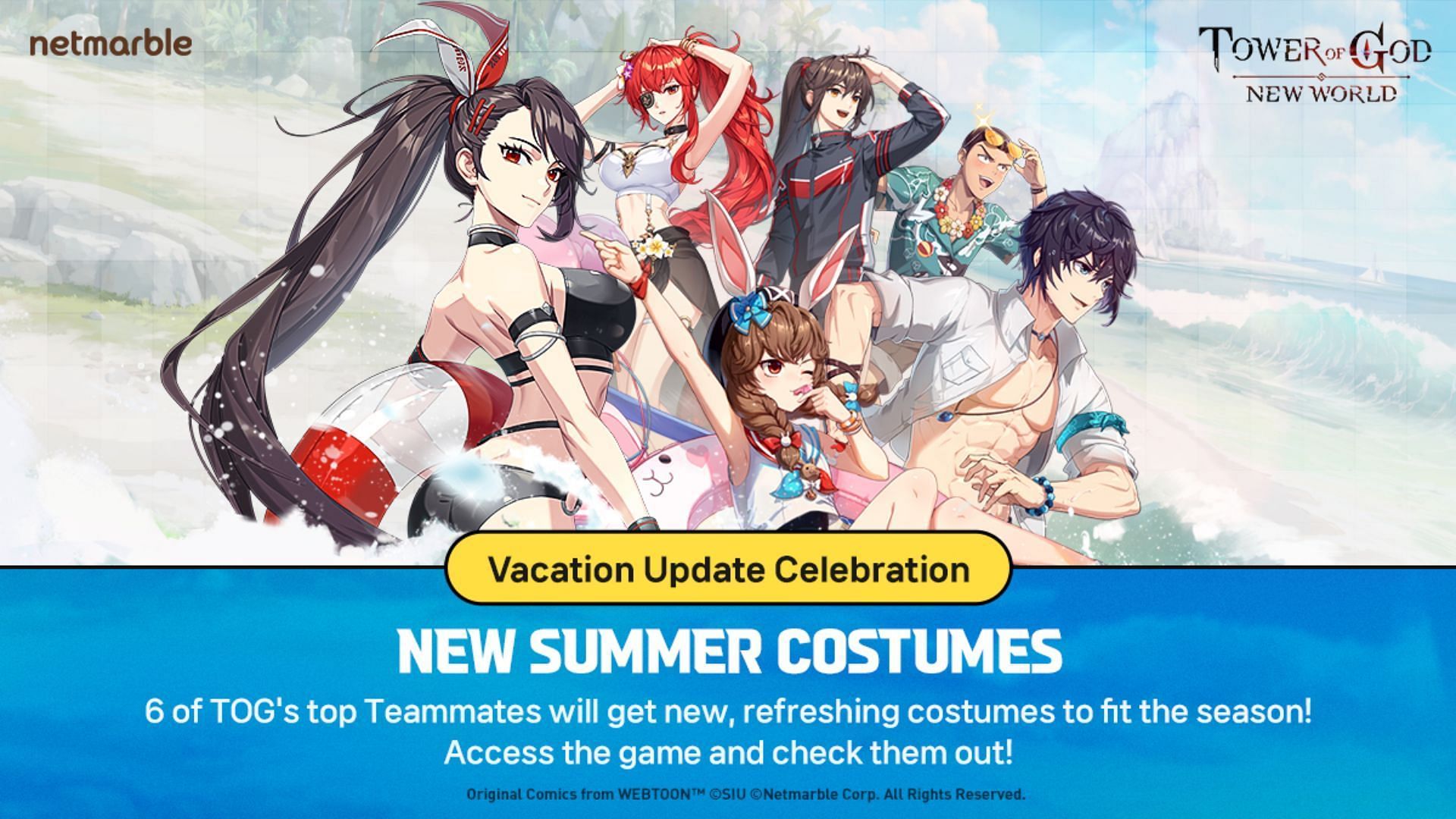 Tower of God New World Summer Vacation update: New Characters, Events, and  more