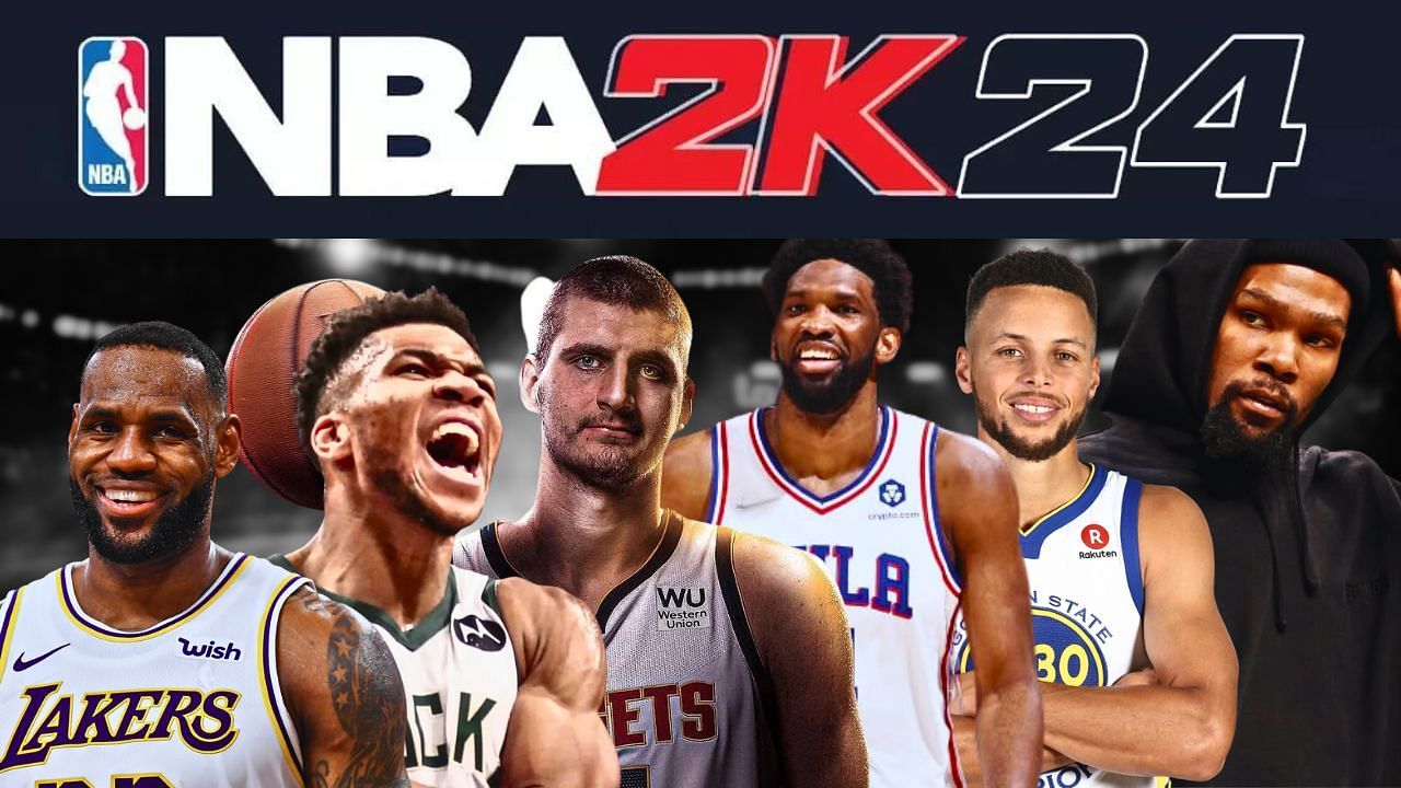 Six highest-rated players in NBA 2K24