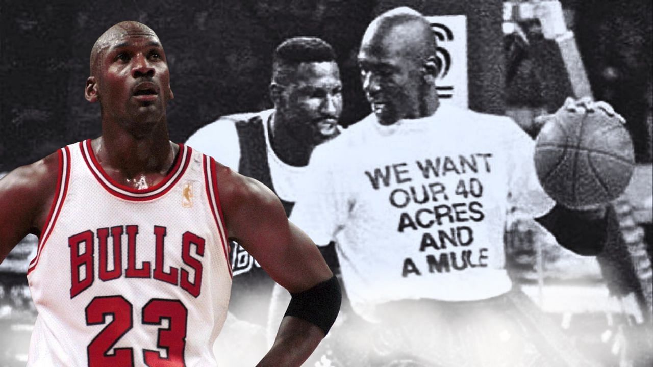 Michael Jordan once wore a shirt which had slavery connotations