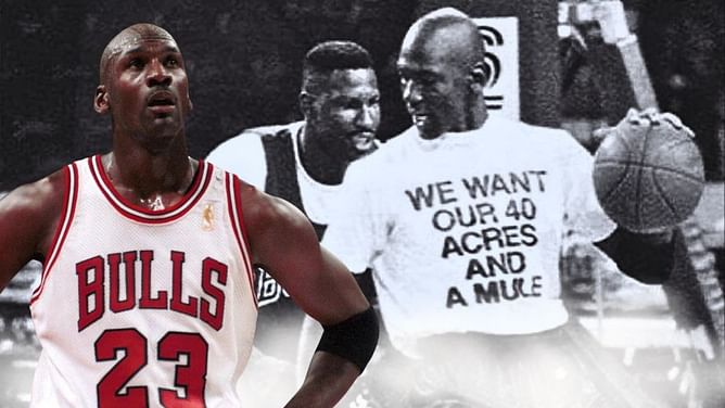 In Photos: Michael Jordan once wore bold shirt which had slavery connotations
