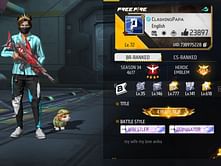 Clashing Papa’s Free Fire ID, stats, rank, guild, and more