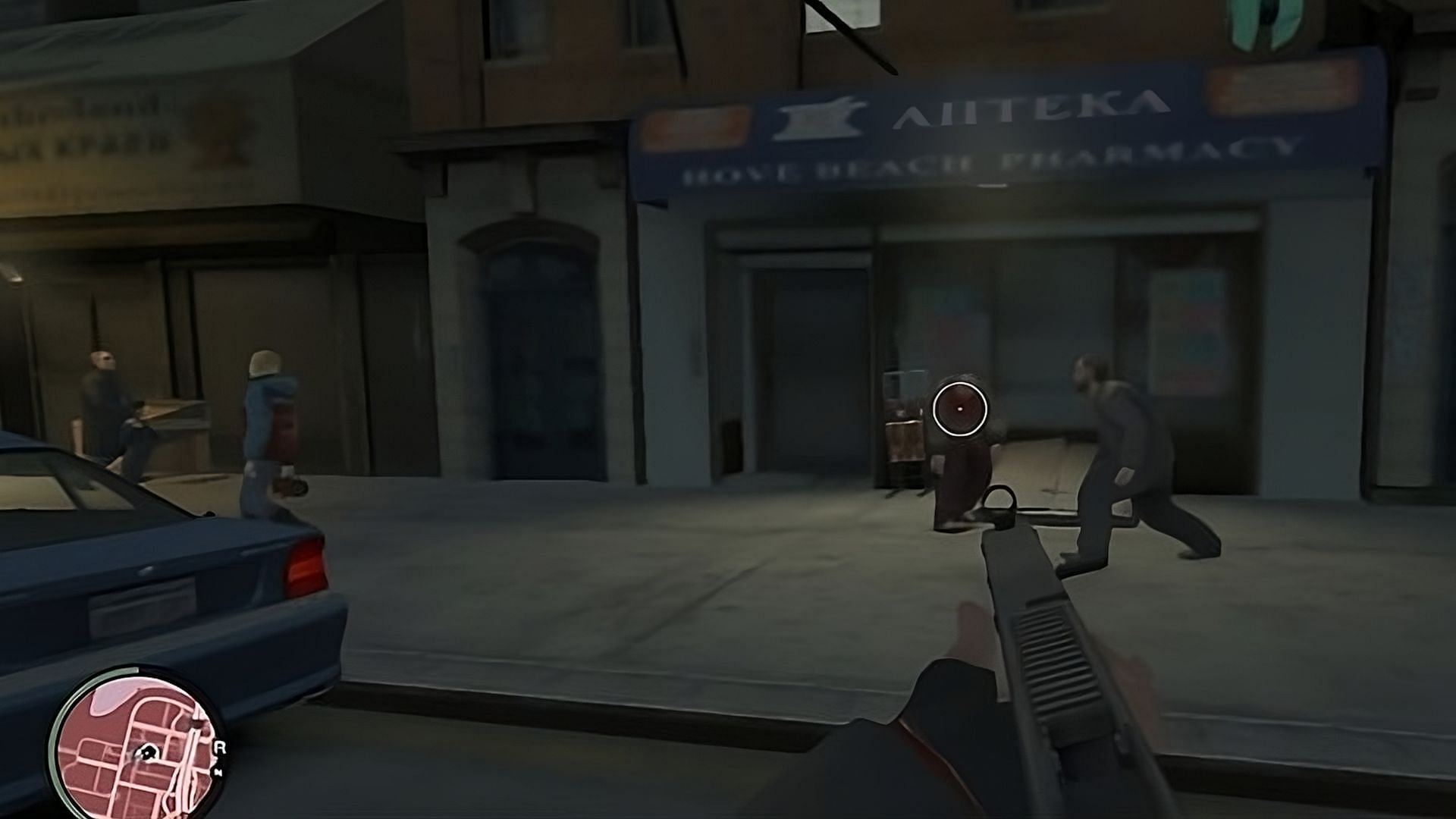 An example of a first-person POV modification (Image via GTA Inside)