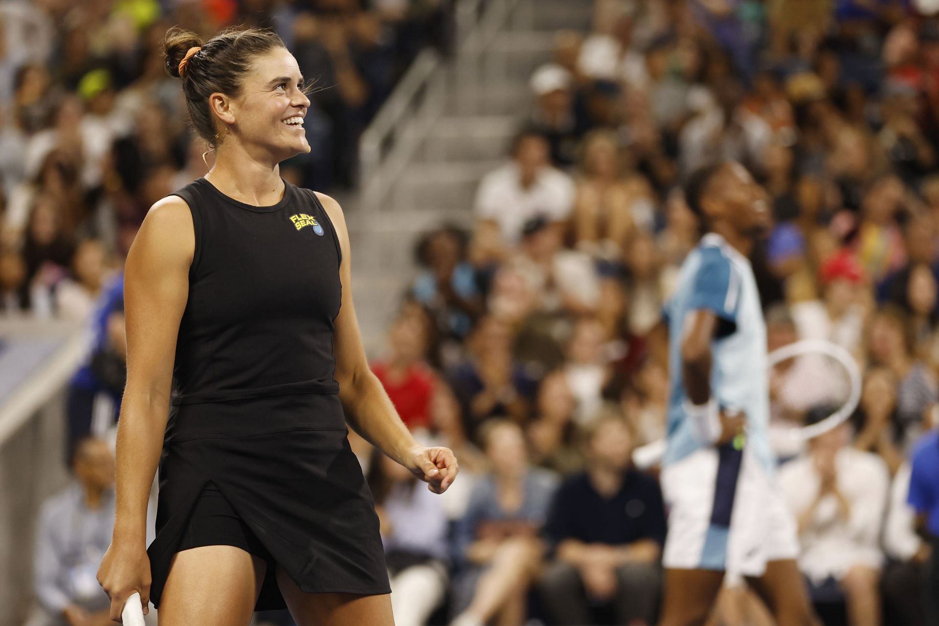 Jennifer Brady at 2023 US Open - Stars of the Open Exhibition Match to Benefit Ukraine Relief