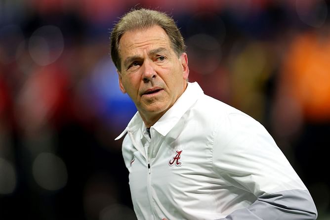 CFB analyst has bold predictions for Nick Saban and Alabama's fierce schedule and formidable offensive line