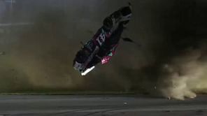 Watch: NASCAR number 41 driver Ryan Preece involved in a violent crash, car flips over multiple times