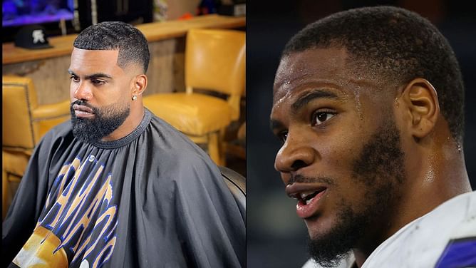 Ezekiel Elliott’s new look following Patriots move has Micah Parsons projecting monster season for ex-Cowboys RB - “Going for 2k yards”