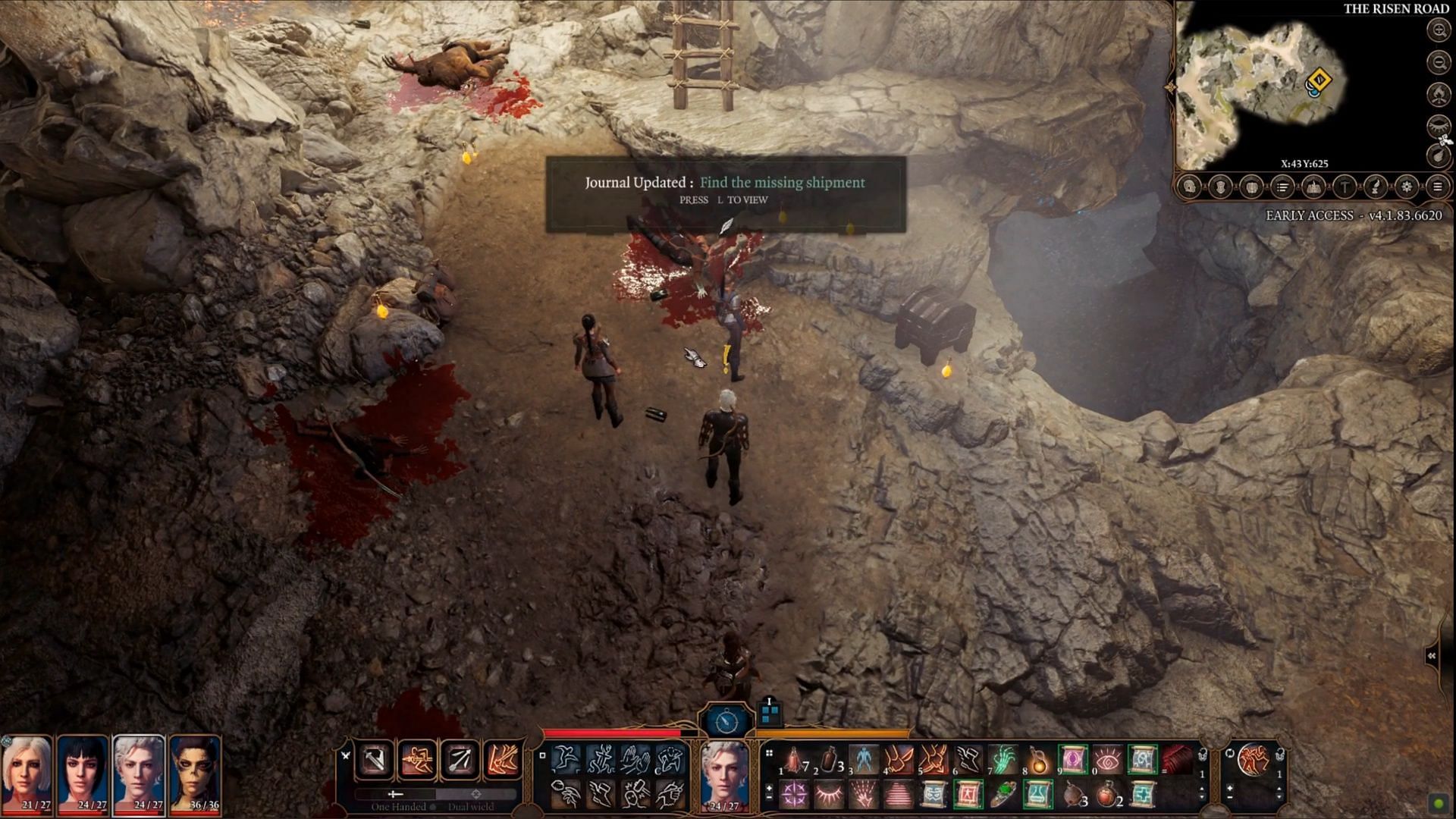You can take the chest to one of two locations (Image via Larian Studios)