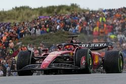 Why did Charles Leclerc retire early from the 2023 F1 Dutch GP?