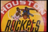 Shaquille O'Neal and the Magic lost in the 1995 NBA Finals to Hakeem Olajuwon and the Rockets