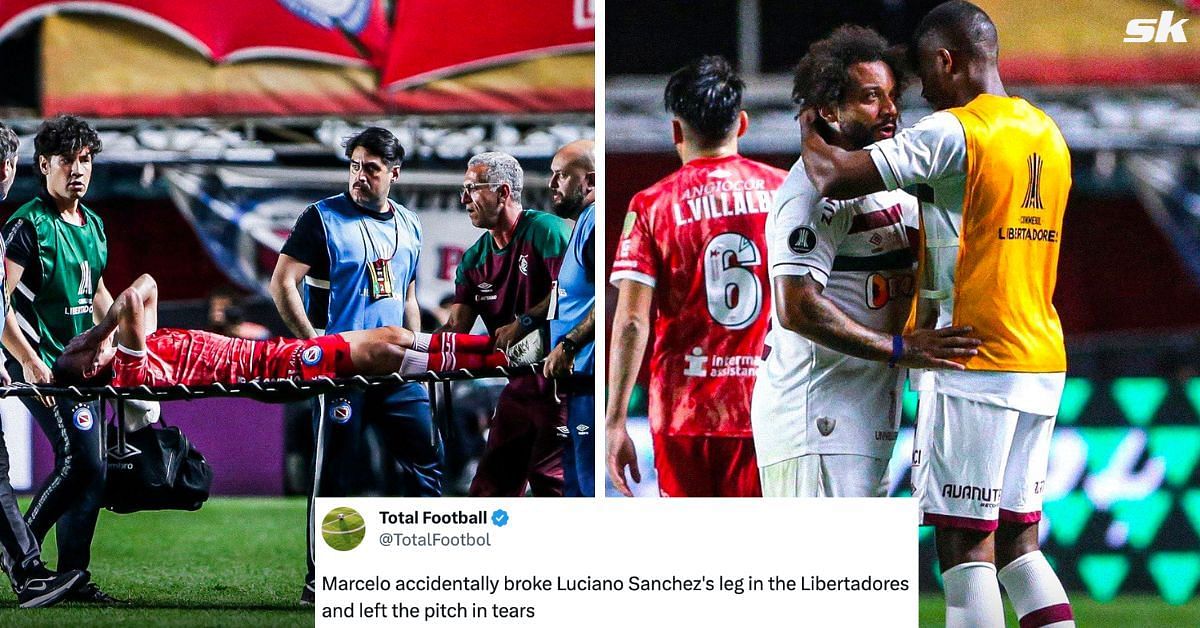 Marcelo injured his opponent by mistake