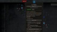 Ice Blades skill is also used in this build (Image via Diablo 4)