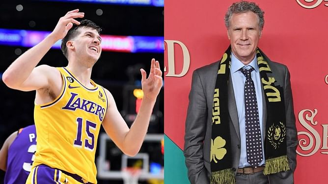 Austin Reaves taken aback by Will Ferrell's unexpected admiration: "I didn't even know what to say"