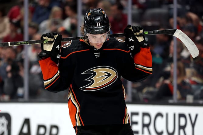 Anaheim Ducks star center holds his ground amid contract renegotiation - "All up in the air"